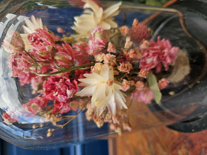 cloche fleurs sechees la trouvillaise